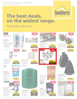Builders East London : The Best Deals On The Widest Range (20 Apr - 19 May 2019), page 1