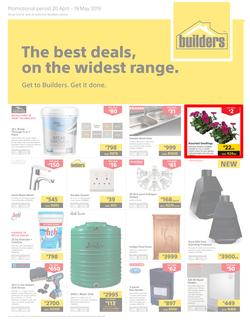 Builders East London : The Best Deals On The Widest Range (20 Apr - 19 May 2019), page 1