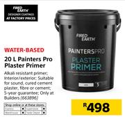 Fired Earth 20Ltr Painters Pro Plaster Primer