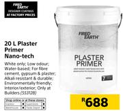 Fired Earth 20Ltr Plaster Primer Nano-Tech