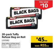 20 Pack Tuffy Refuse Bag On Roll-Each