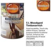 Dulux Woodgard 5Ltr Timbavarnish