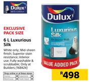 Dulux 6Ltr Luxurious Silk