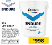 Duram Endure Low Sheen-20Ltr