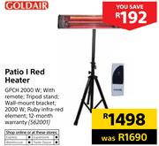 Goldair Patio I Red Heater