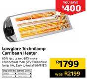 Lowglare Technilamp Carribean Heater