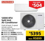 Goldair 24000 BTU Split Unit Air Conditioner
