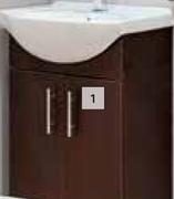 Builders 550mm Mahogany Vanity Cabinet Combo-Each