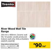 Trento River Wood Wall Tile Range-250mm x 400mm Per Sqm