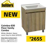 Builders Coimbra 630 Floor Vanity Combo