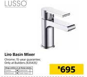 Lusso Liro Basin Mixer