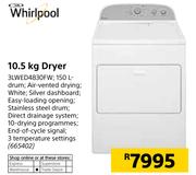 Whirlpool 10.5Kg Dryer 3LWED4830FW
