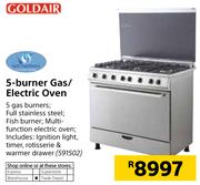 Goldair 5 Burner Gas/Electric Oven