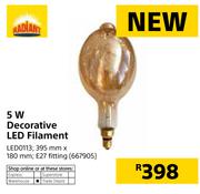Radiant 5W Decorative LED Filament LED0113-Each