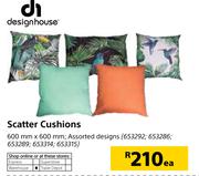 Designhouse Scatter Cushions 600mmX600mm-Each