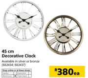 45cm Decorative Clock-Each