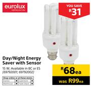 Eurolux Day/Night Energy Saver With Sensor-Each