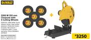 Dewalt 2300W 355mm Chopsaw With 5 Cutting Wheels DZ87ZOV