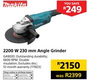 Makita 2200W 230mm Angle Grinder GA9020