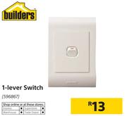 Builders 1 Lever Switch
