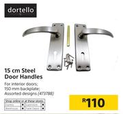 Dortello 15cm Steel Door Handles