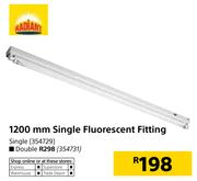 Radiant 1200mm Single Fluorescent Fitting 
