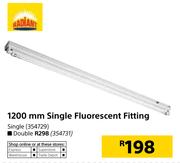 Radiant 1200mm Double Fluorescent Fitting 