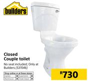 Builders Closed Couple Toilet