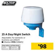 Major Tech 25A Day/Night Switch 8 Button
