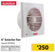 Eurolux 6" Extractor Fan Square