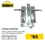 Builders 2 Lever Lock Set