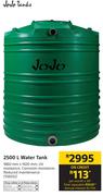 Jojo Tanks 2500Ltr Water Tank 1860mm x 1420mm
