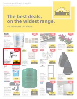 Builders Western Cape : The Best Deals On The Widest Range (20 Apr - 19 May 2019), page 1