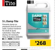 Tite 5Ltr Damp 