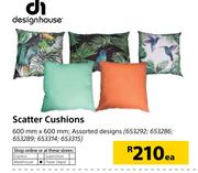 Designhouse Scatter Cushions 600mmX600mm-Each
