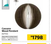 Eglo Cassano Wood Pendant