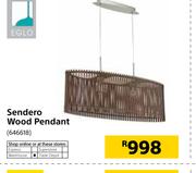 Eglo Sendero Wood Pendant 646618