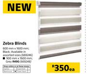 Zebra Blinds 600mmX1600mm-Each