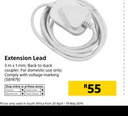 Digitech Extension Lead