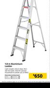 Aluminium 1.8m Ladder