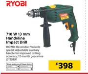 Ryobi 710W 13mm Handyline Impact Drill HID710