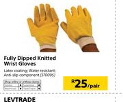 Evrigard Fully Dipped Knitted Wrist-Per Pair