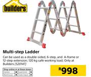 Builders Multi Step Ladder