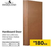 Solid Doors Hardboard Door-2032mm x 813mm Each