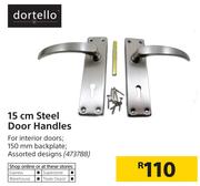 Dortello 15cm Steel Door Handles