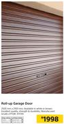 Roll Up Garage Door-2500mm x 2100mm