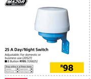 Major Tech 25A Day/Night Switch 8 Button