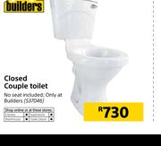 Builders Closed Couple Toilet