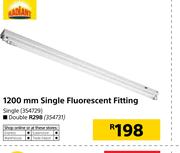 Radiant 1200mm Single Fluorescent Fitting 