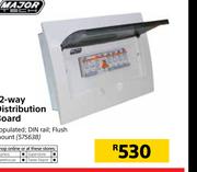 Major Tech 12 Way Distribution Board